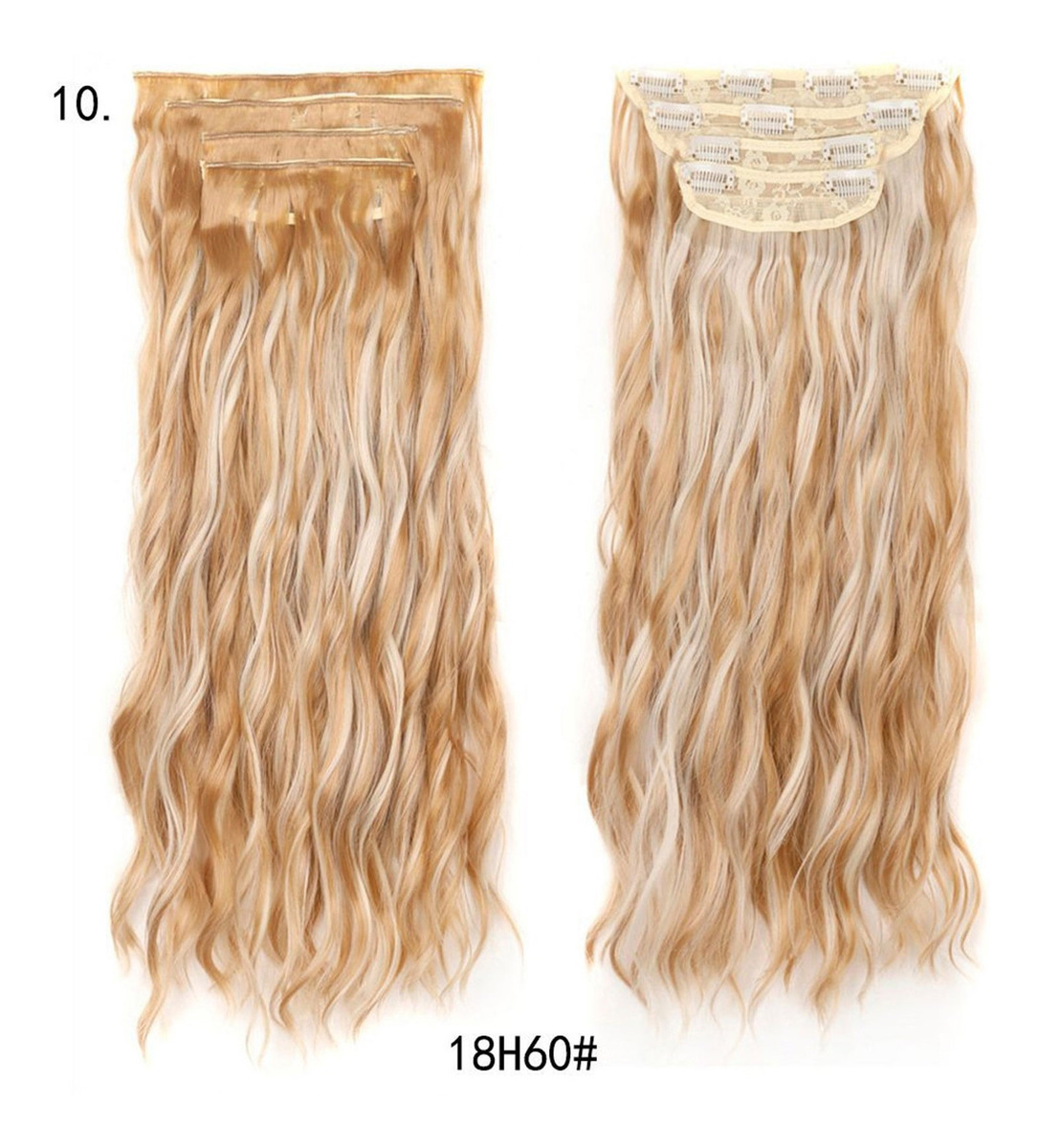 Peruca Feminina, Cabelo Comprido Encaracolado, Ondulado De Á - Imagem 38