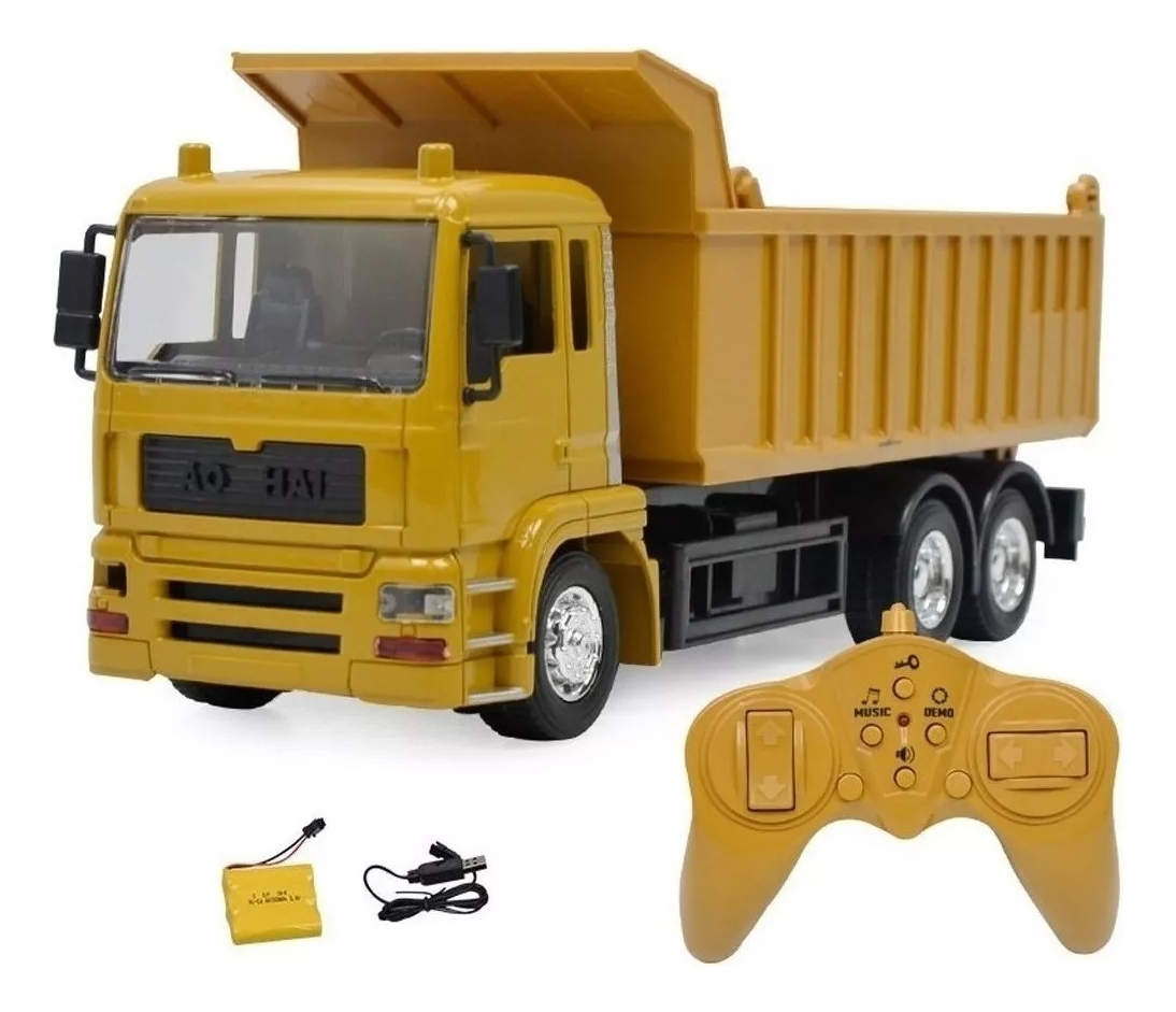 G 1/24 Basculante De 8 Canais Com Controle Remoto Rc Ghth - Imagem 7
