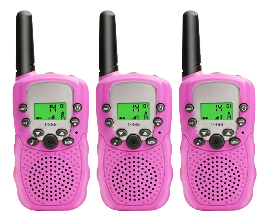 Rádio Walkie Talkie Infantil 8 Km Alange, 3 Unidades - Imagem 9
