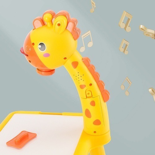 Mesa De Projetor Infantil Inteligente Com Luz E Música Apare - Imagem 4