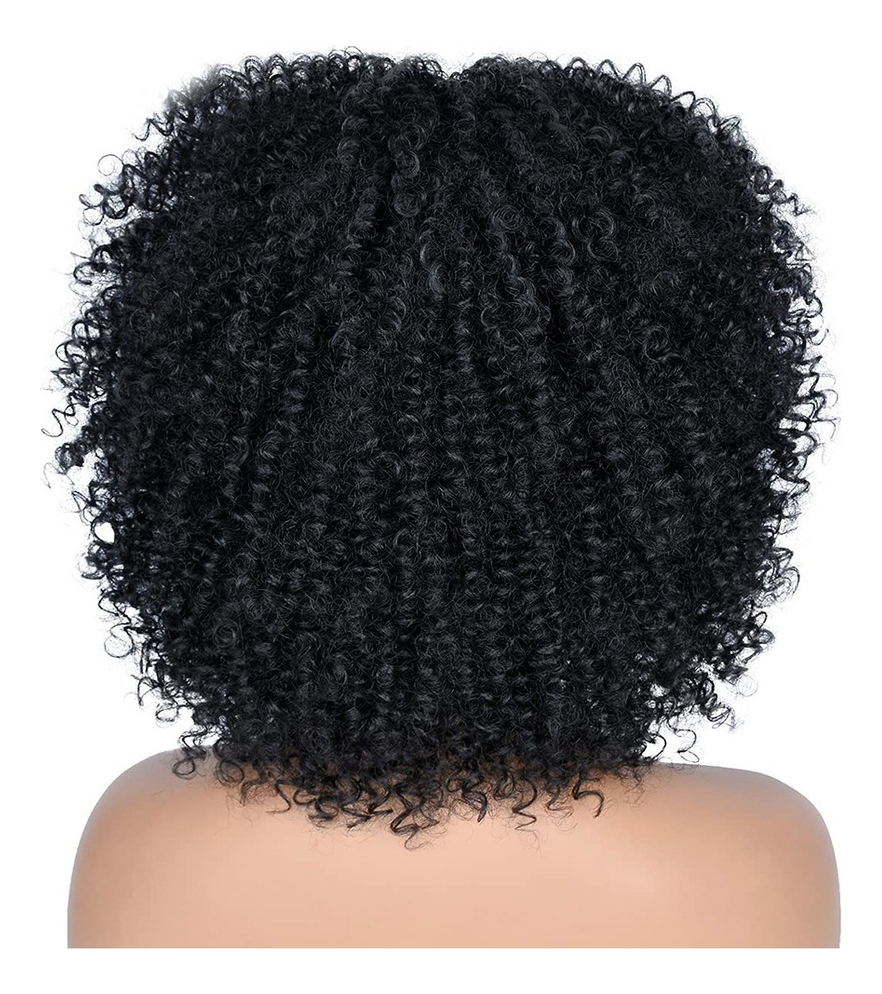 Peruca Peruca Afro Cacheada Para Uso Diario - Imagem 2