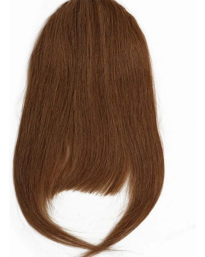 Aplique Tic Tac Franja 100% Cabelo Humano Virgem Liso 2unds - Imagem 23