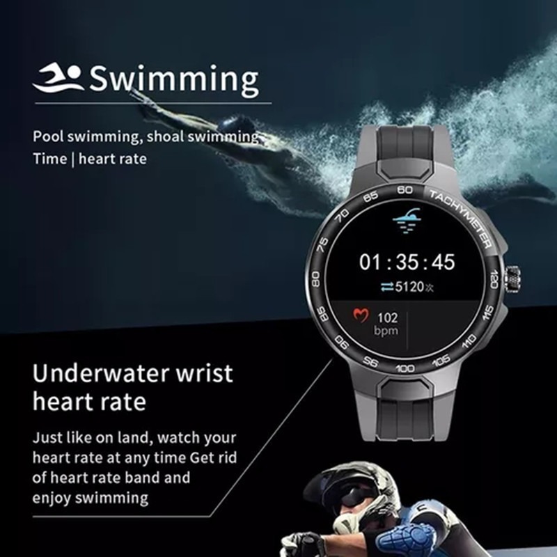 Relógio Esportivo Bluetooth Ip68 Masculino - Imagem 3