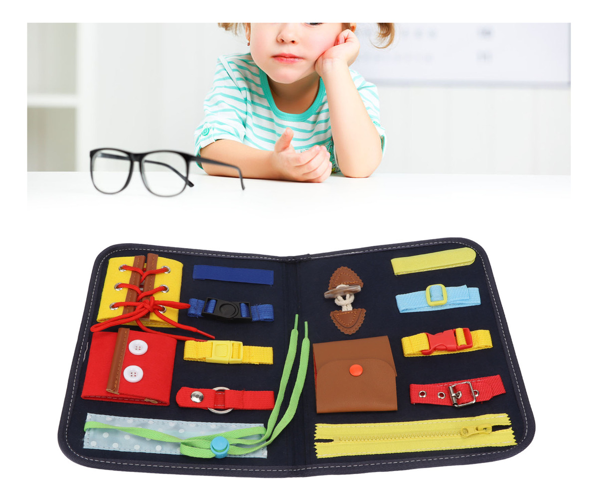 Placa Sensorial Montessori: Aprendendo Habilidades Motoras F - Imagem 8