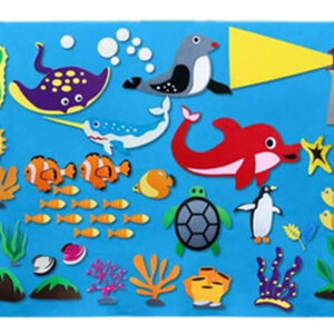 De Tabuleiro De Feltro Montessori Diy Tabuleiros De Feltro
