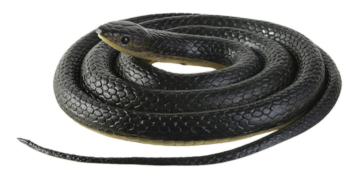 Simulação Falsa Realista De 120 Cm De Borracha Para Cobra - Imagem 2