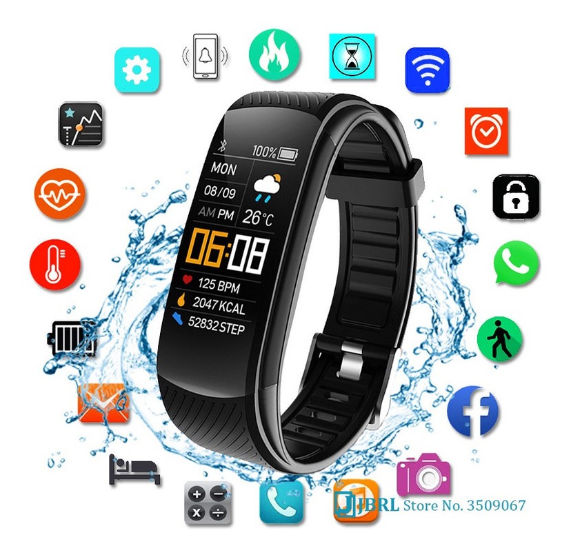 Smartwatch Com Visor Meteorológico Esportivo À Prova D'água - Imagem 2