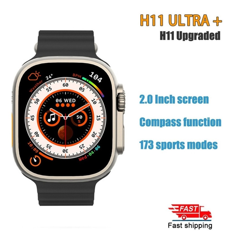 Smartwatch Atualizado H11 Ultra Plus Iwo Série 8 C - Imagem 9