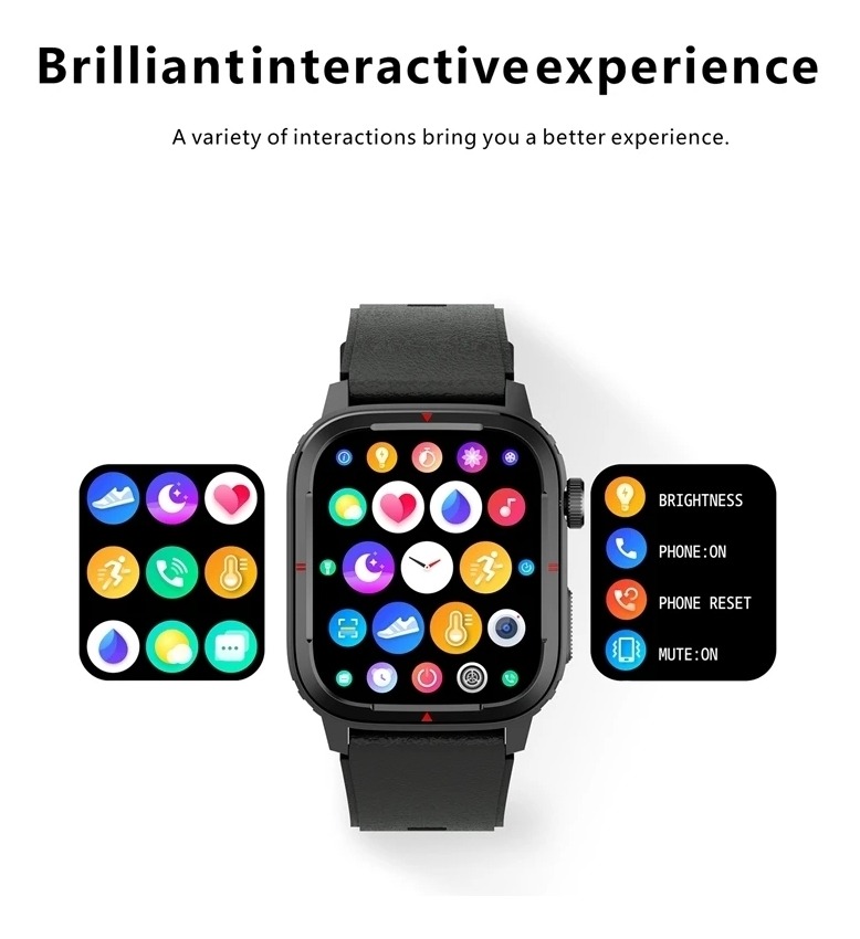 Q25 Smart Watch Bluetooth Call Monitoramento Da Frequência C - Imagem 7