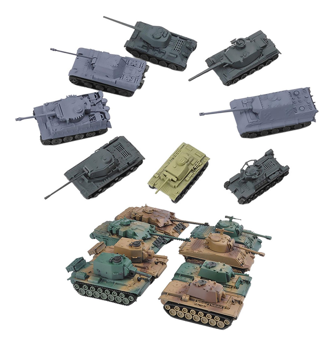 16 Peças 1:72 Kits De De Modelo De Natal Infantil