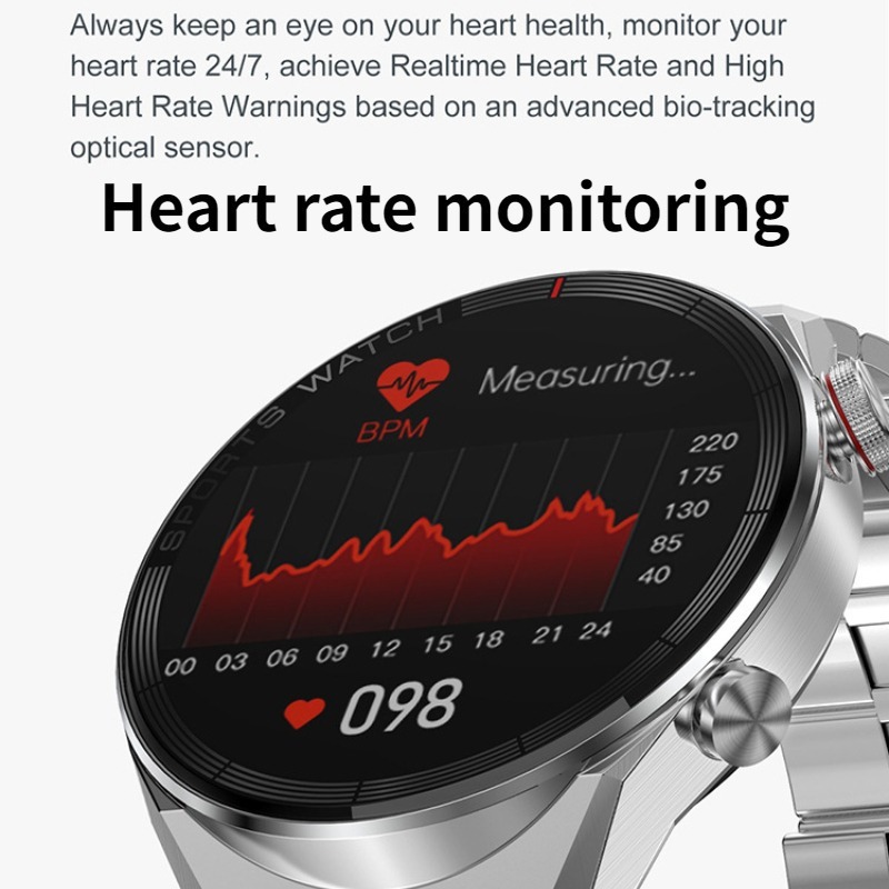 Smartwatch À Prova D'água Lemfo Mate Bluetooth - Imagem 6