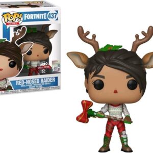 Boneco Colecionável Funko Pop Games Fortnite Rednosed Raider