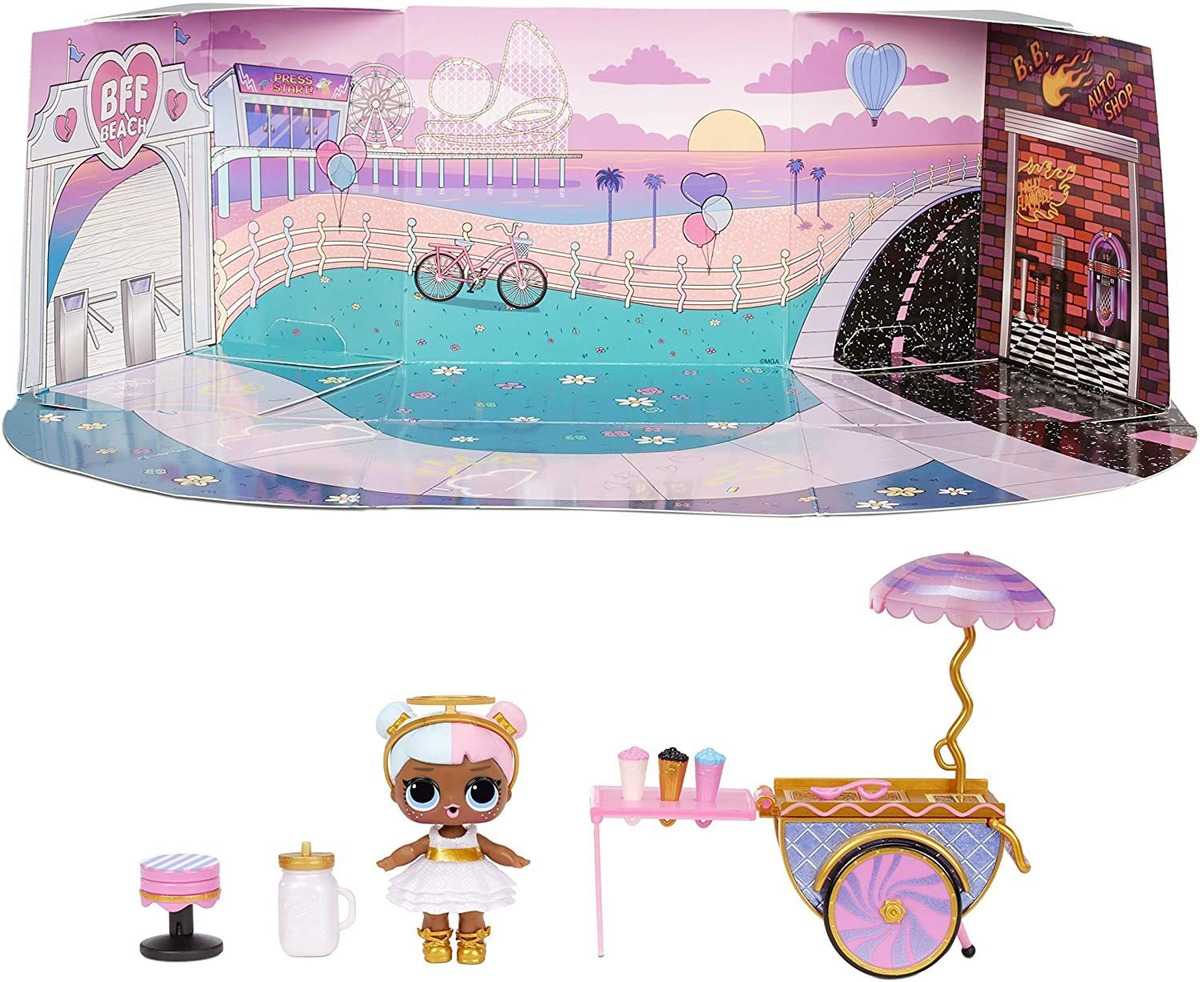 Lol Surpresa Móveis Sweet Boardwalk Boneca Acar
