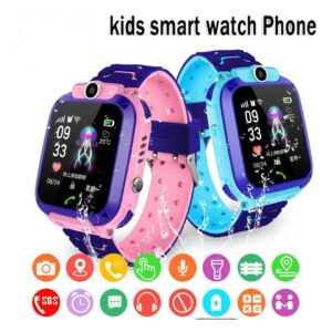 Smartwatch Infantil Q12 Sos Com Cartão Sim À Prova