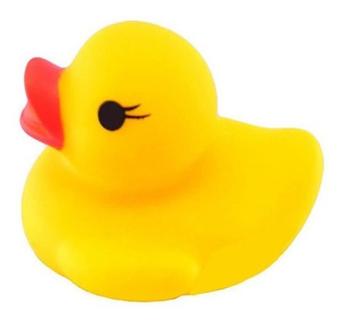 100pcs Mini Patos De Banho De Borracha Amarela Bonito - Imagem 2