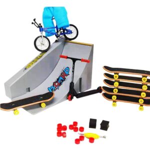 Brinquedo Infantil Mini Scooter Ramps Fingerboard Bike Cdh-7