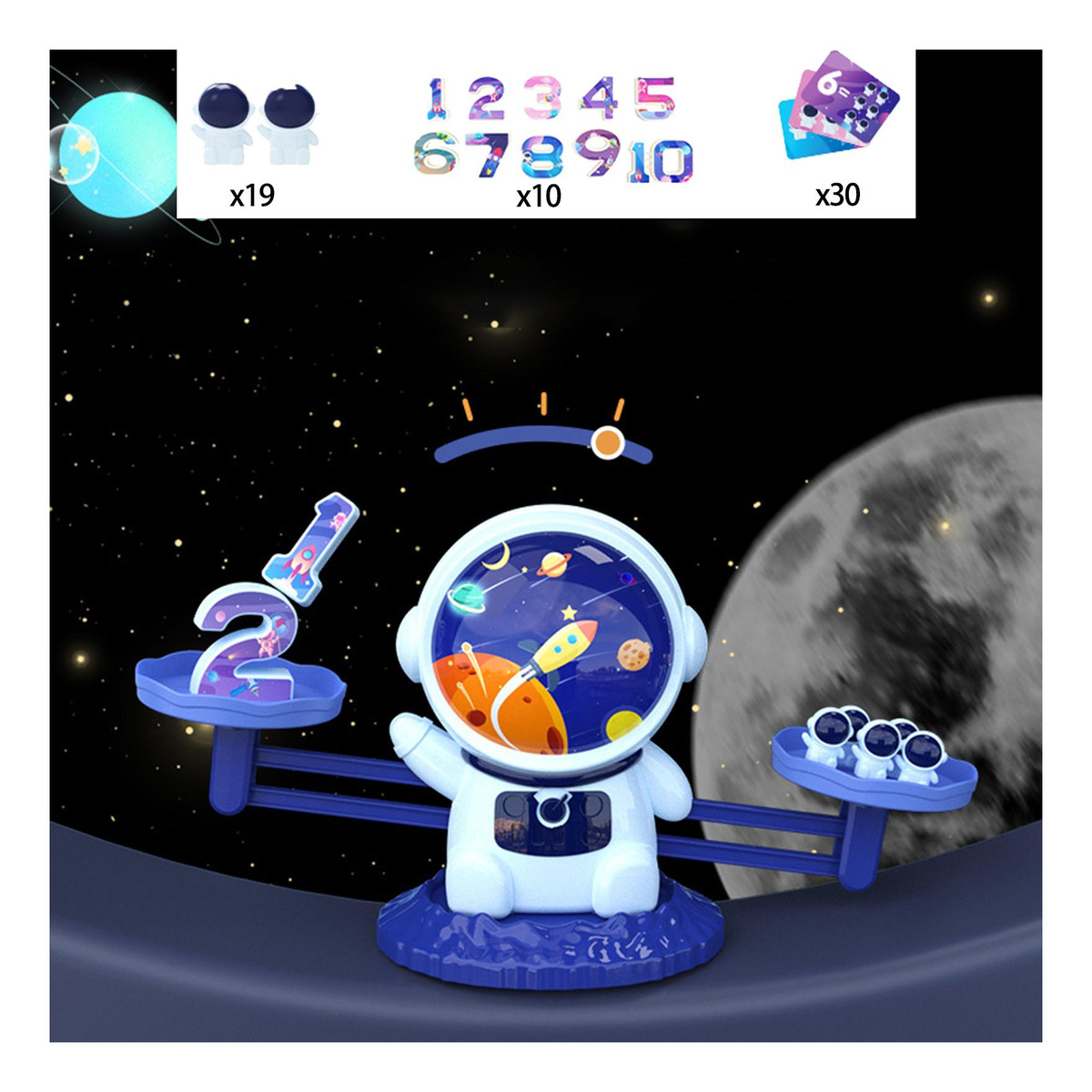 Balance Scale Number Board Game Kindergarten Learning For - Imagem 7