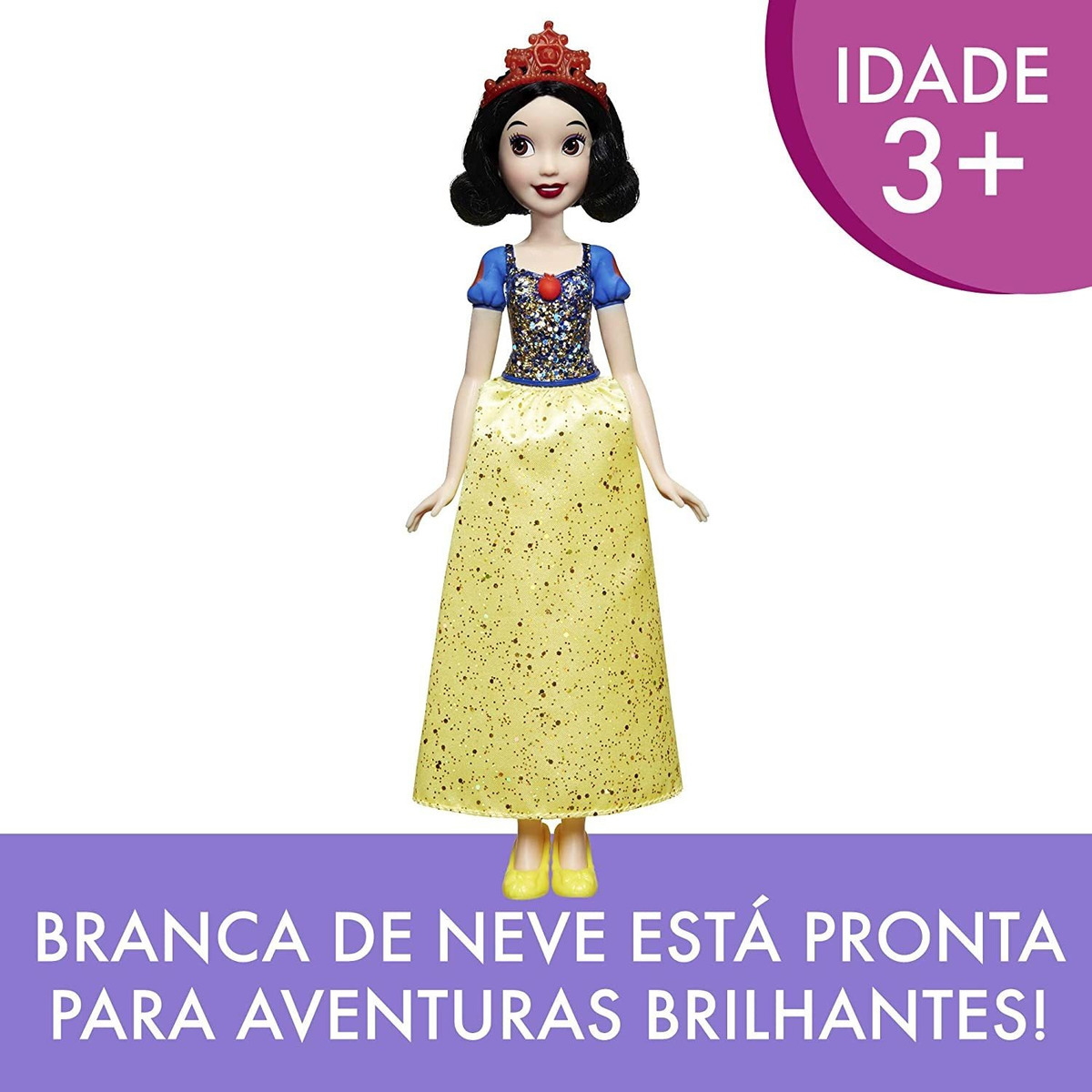 Disney Princess Royal Shimmer Branca De Neve - Imagem 6