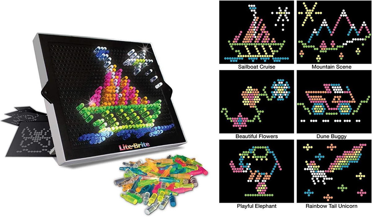 Diversão Básica Litebrite Ultimate Clássico Retro Vintage - Imagem 4
