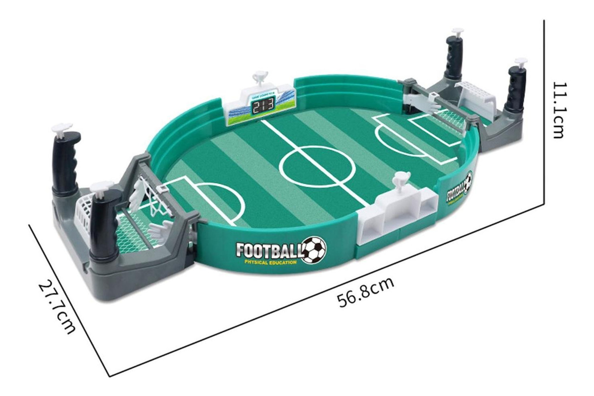Jogo De Duelo De Futebol Mesa Brinquedo Interativo Educacion - Imagem 3