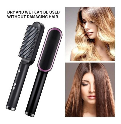 Chapinha De Cabelo Taiff Clássica Cerâmica Preta 110v/220v - Imagem 5