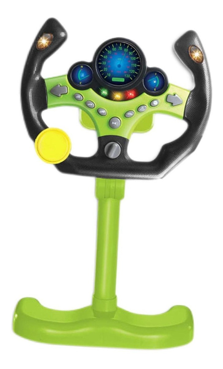 Volante Simulado Para Controle De Direção Infantil Com - Imagem 29
