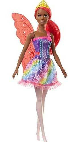 Boneca Fada Barbie Dreamtopia Cabelo Rosa De 12 Polegadas - Imagem 7