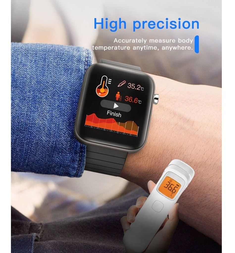 Relógio De Oxigênio No Sangue Com Pressão Arterial Bluetooth - Imagem 8