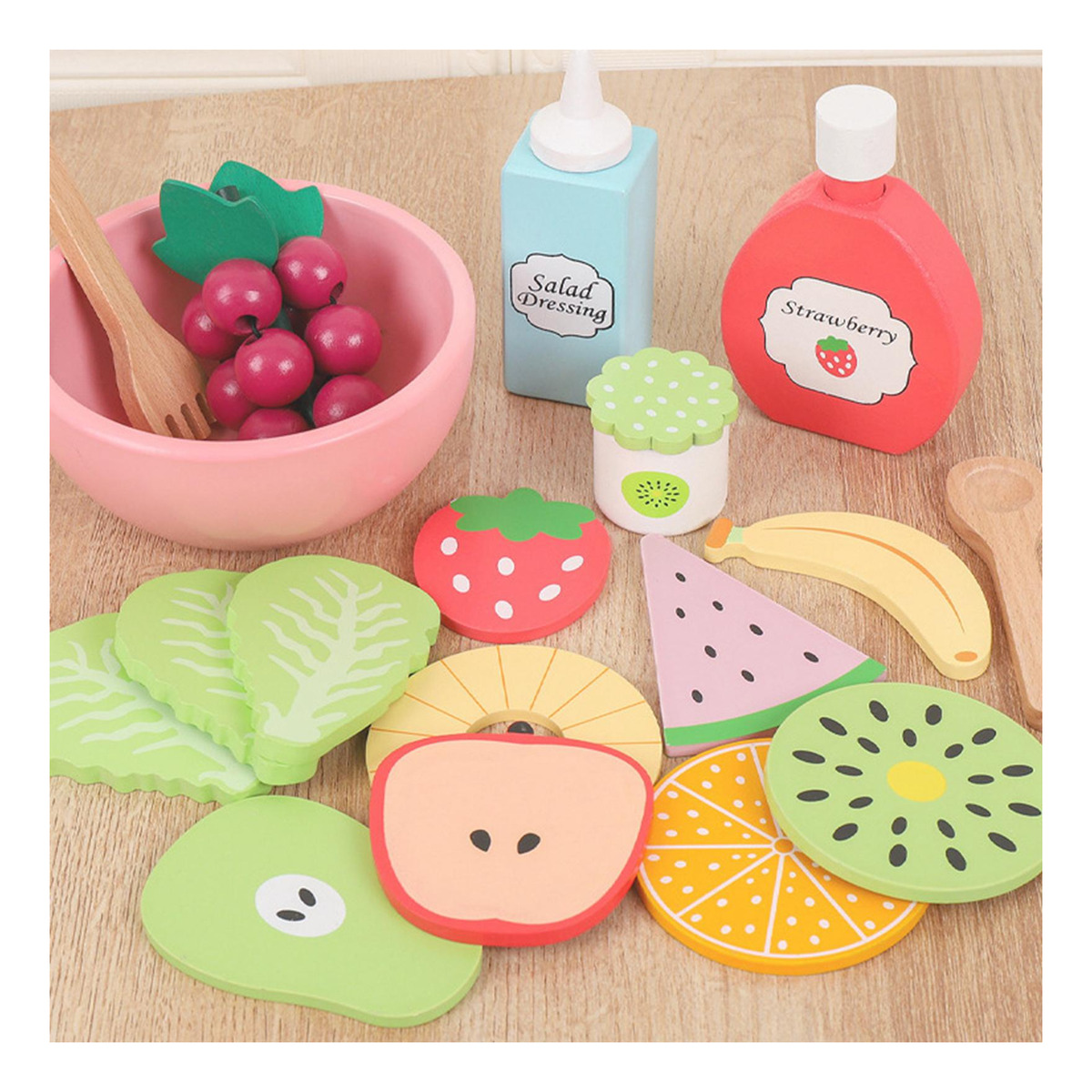 Conjuntos Infantis Conjunto De Panelas Para Salada De Frutas - Imagem 9