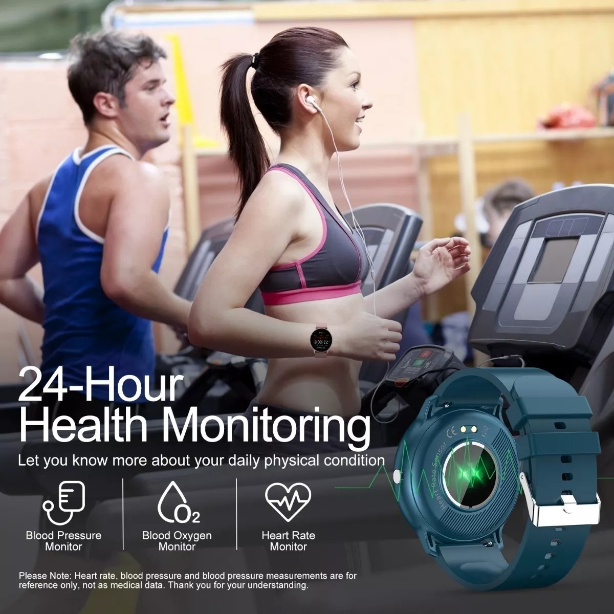 Sport Smart Watch Men Ip68 Relógio Bluetooth Preto À Prova D - Imagem 13