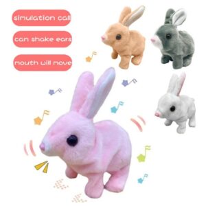 Brinquedo De Coelho Elétrico Infantil Para Caminhar E Pular