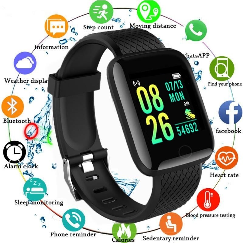 Smartwatch Bluetooth Android Ios D13, 1 - Imagem 2