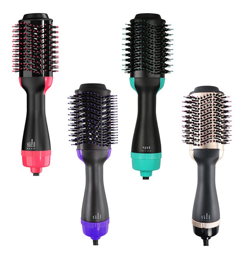 Escova Secadora E Modeladora Cerâmica Soft Escova Alisadora - Imagem 8