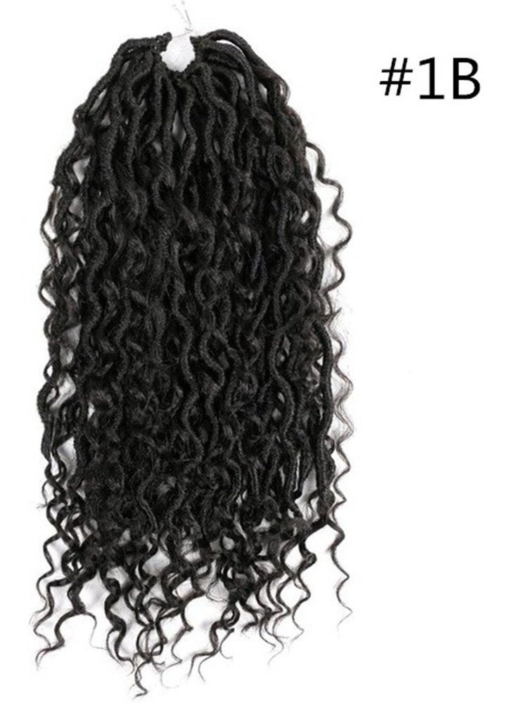 Crochet Cabelo Peruca Tranças Sintéticos Extensão Da Trança - Imagem 7