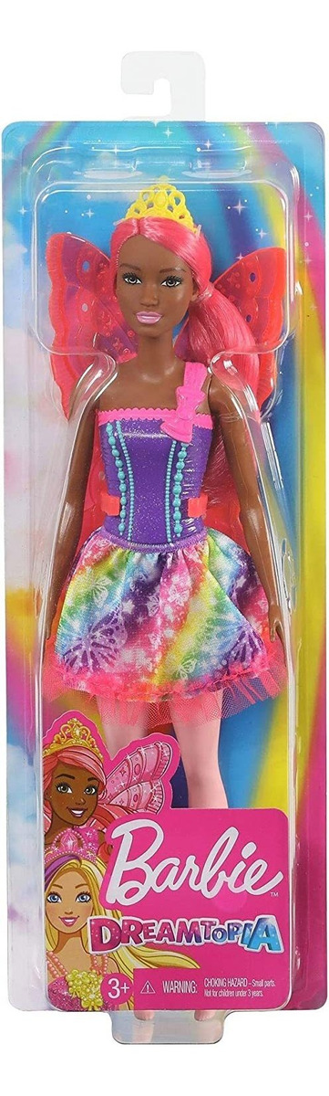 Boneca Fada Barbie Dreamtopia Cabelo Rosa De 12 Polegadas - Imagem 5