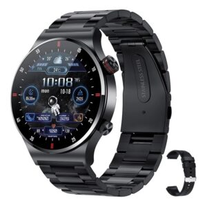 Smart Watch Bluetooth Calls Para Homens Sport Fitness Tracke