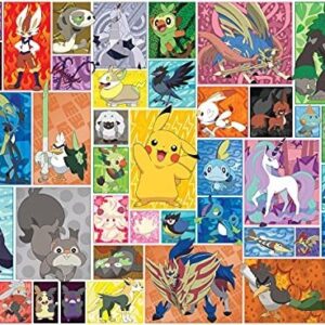 Quebra-cabeça De 1000 Peças Com Molduras Pokémon Galar Da Bu