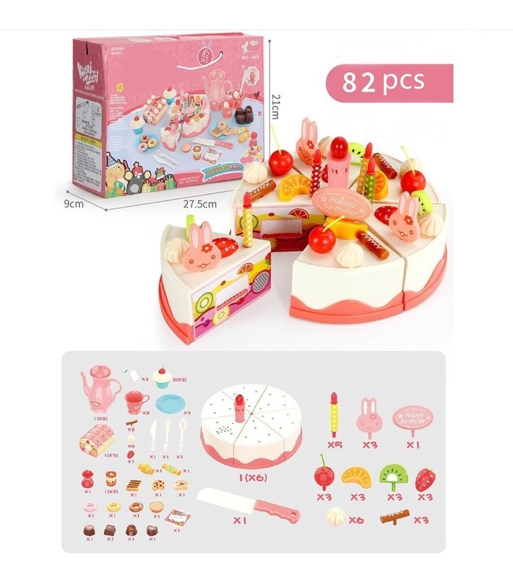 Brinquedo Educativo De Combinar Comida Infantil 82 Unidades - Imagem 3