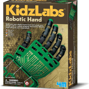 4m Kidzlabs Kit De Mão Robótico Diy Robô Mecânico Ciência