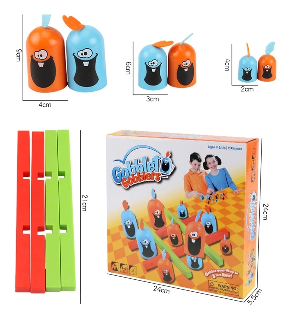 Brinquedo Interno Do Jogo De Tabuleiro Dos Gobblers Do Cálic - Imagem 2