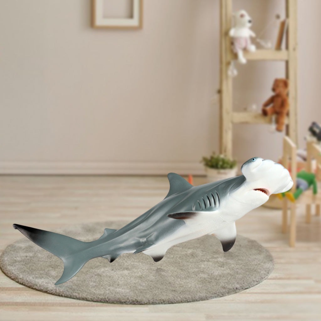 Ornamentos De Modelo De Tubarão Brinquedo Tubarão Martelo - Imagem 5