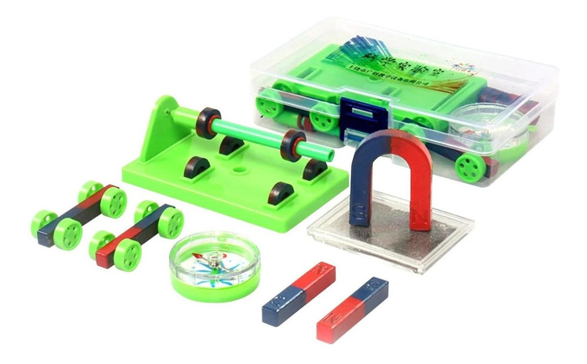 Kit De Experimentos De Ciências Físicas Con Imanes 2 Peças - Imagem 4