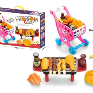 Kit 41 Cozinha Infantil Brinquedo De Frango Inteiro Assado