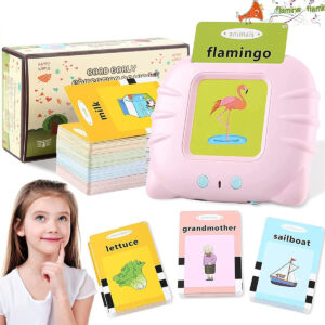 Brinquedos Educativos 112 Cartas Com Cartões Flash Falantes