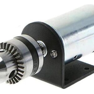 Dc 12v-36v Prensa De Torno 555 Motor Com Taladro Manual Em M