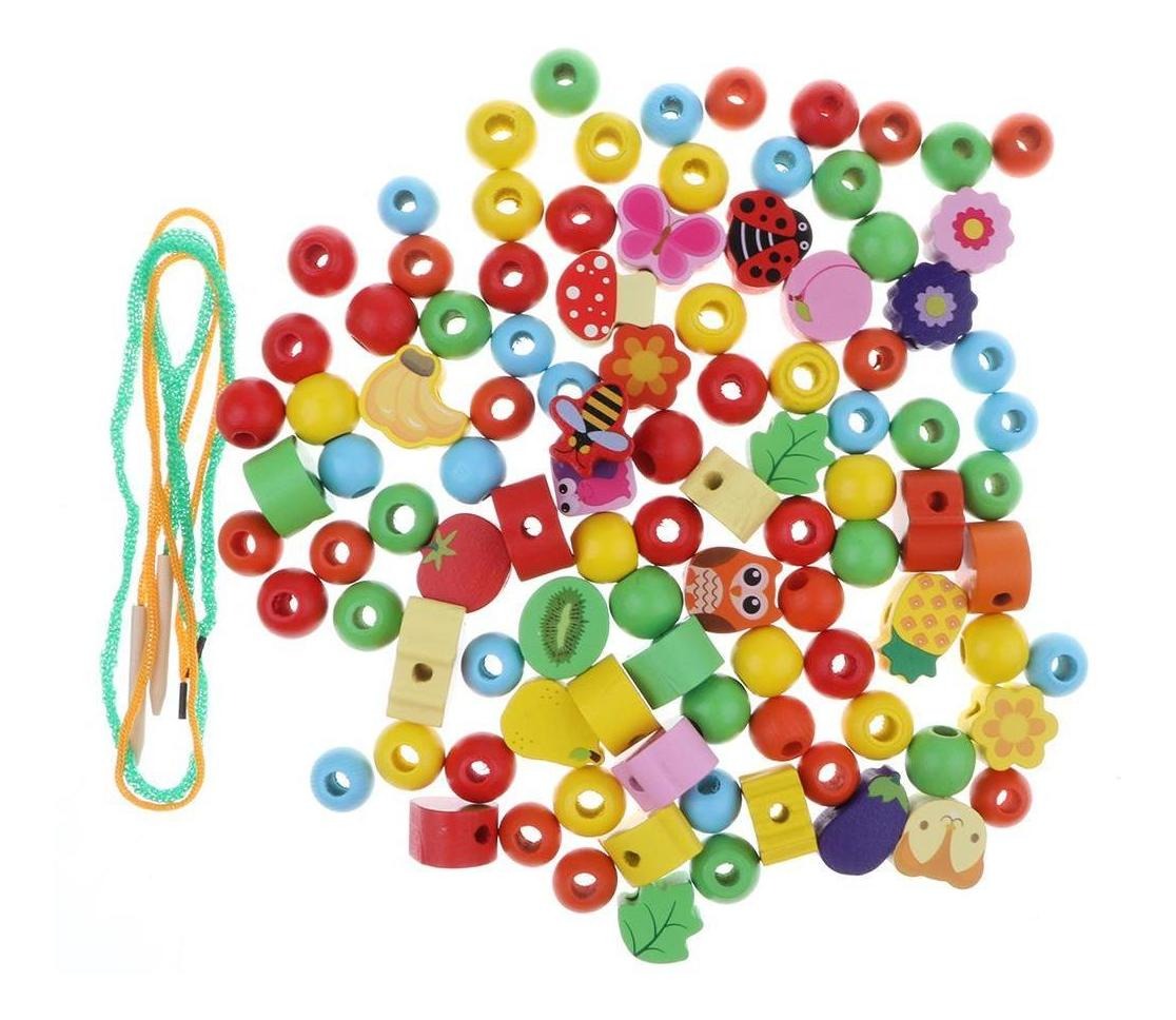 Brinquedos Educativos Matemáticos De Madeira Para Frutas - Imagem 9