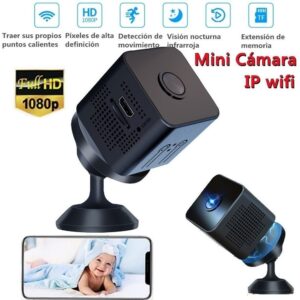Câmera Espiã Wifi Mini Câmera De Segurança Escondida Hd 1080