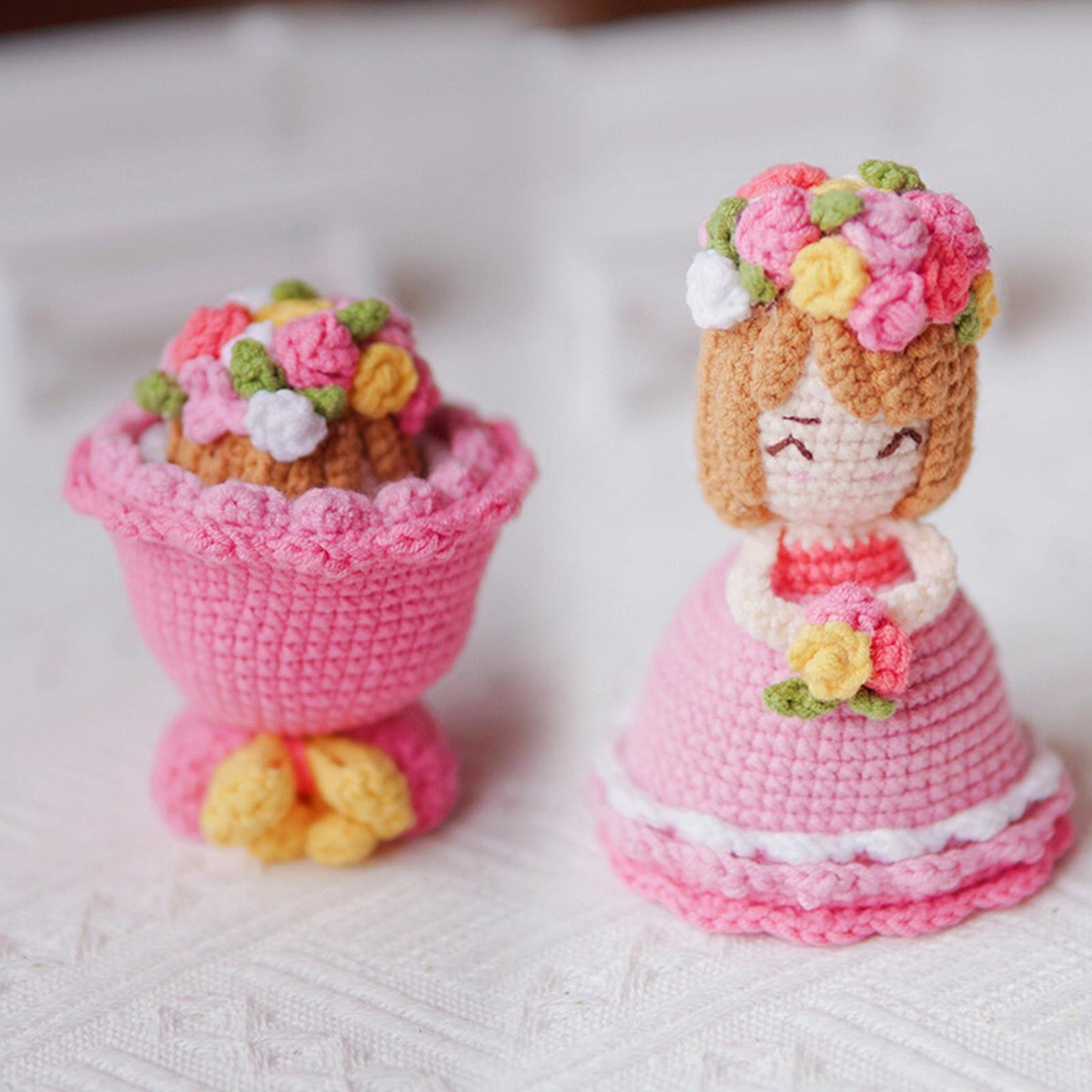 Decoração De Quarto De Boneca De De Crochê Faça Você - Imagem 21