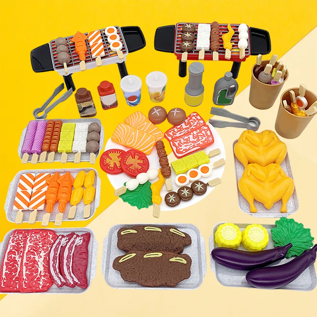Conjunto De Cozinha De Brincadeira De Fingir, Brinquedos Chu - Imagem 17