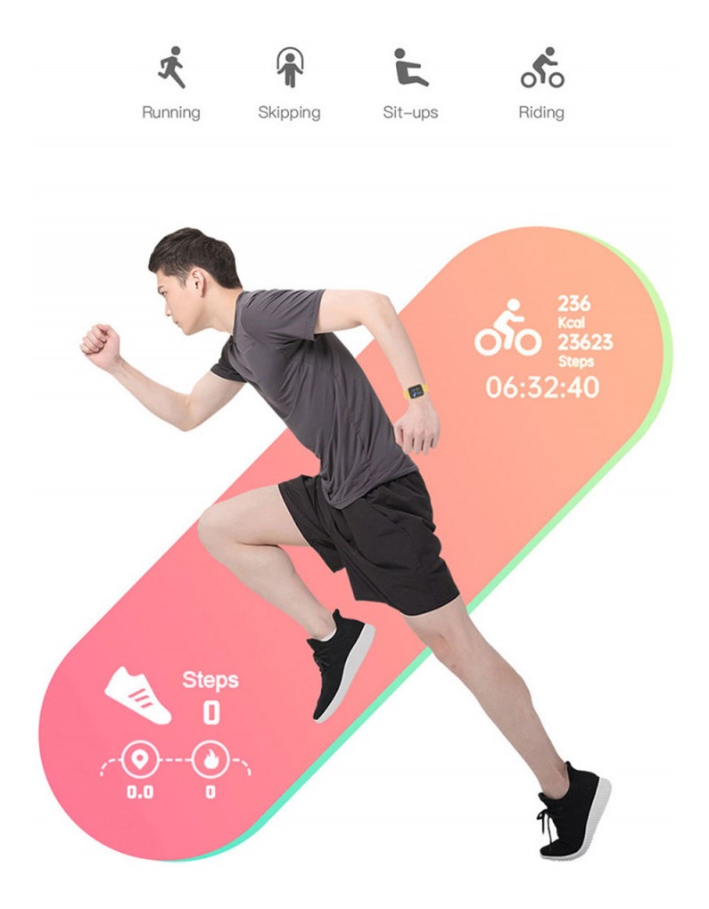 Relógio Digital Smartwatch Y68s+fone De Ouvido Bluetooth Y50 - Imagem 4